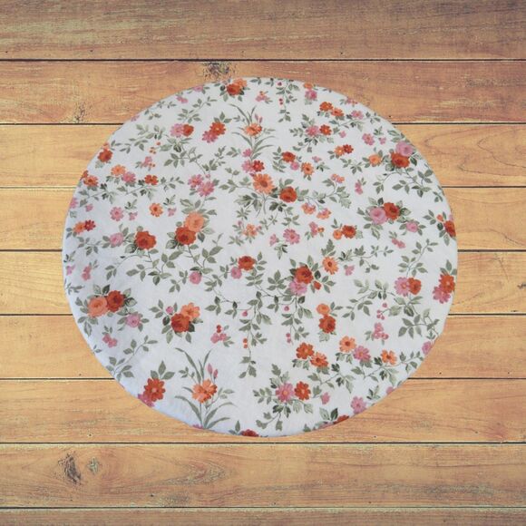 Kitchenaid Bowl Cover, Reversible Boho Patchwork and Floral Mixer Cover - Picture 4 of 5